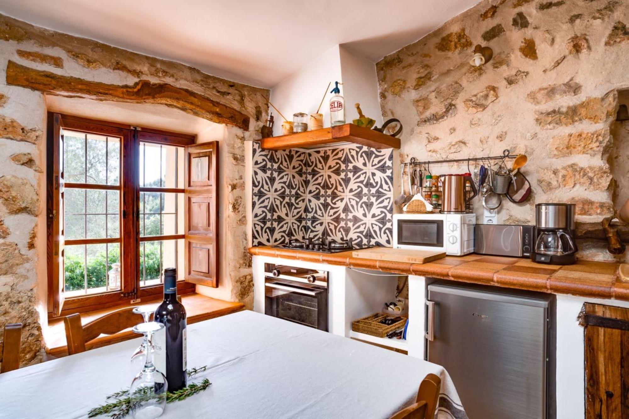 Penzion Casita De Montana Cerca Del Mar Fornalutx Exteriér fotografie