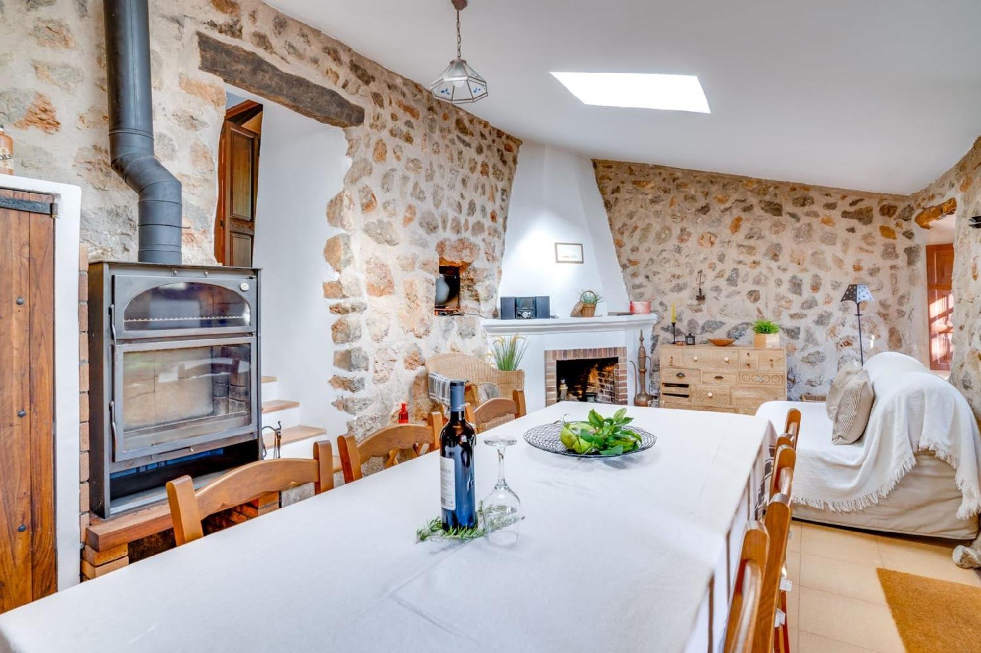 Penzion Casita De Montana Cerca Del Mar Fornalutx Exteriér fotografie